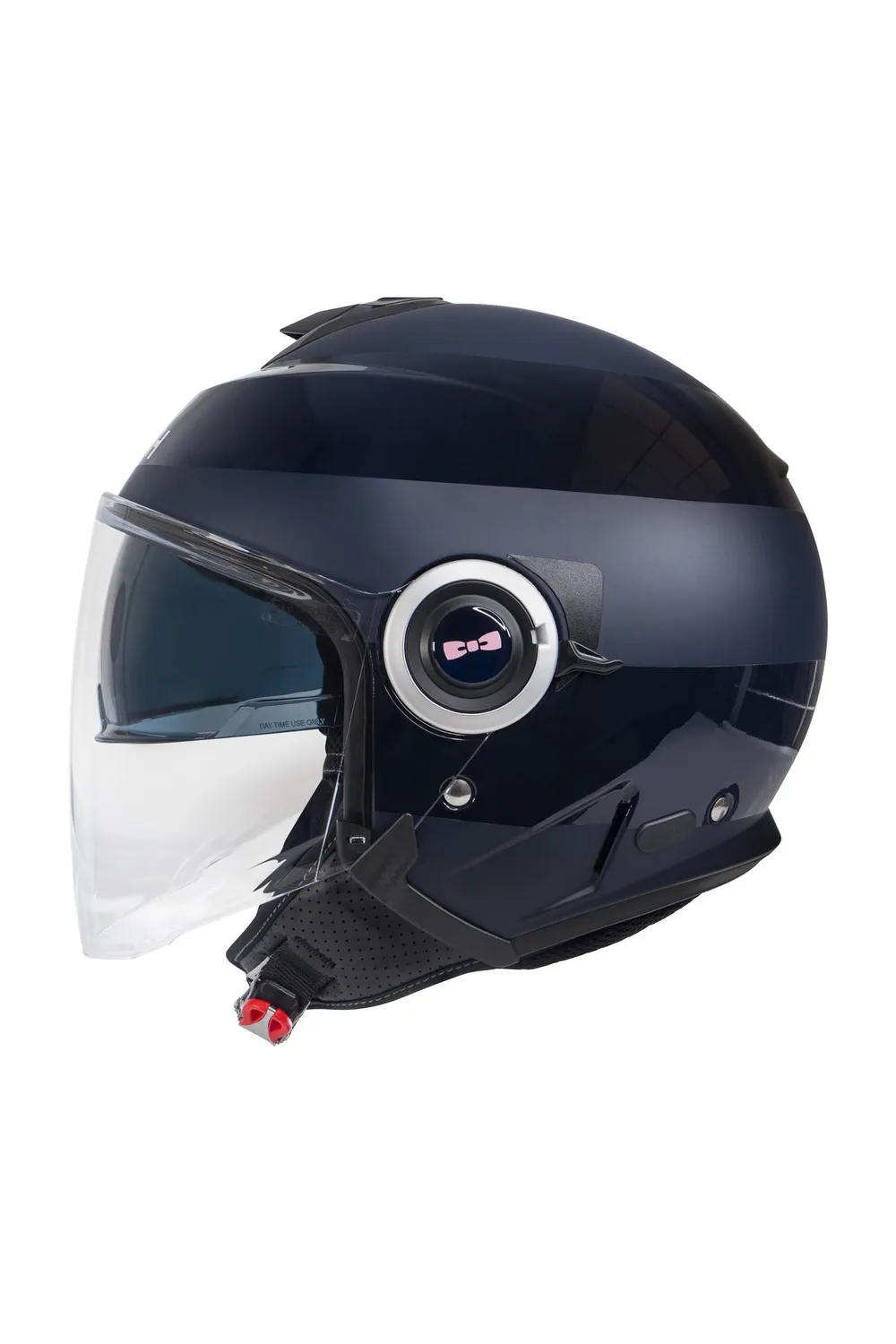 Eden Park x Airoh casque moto bleu marine