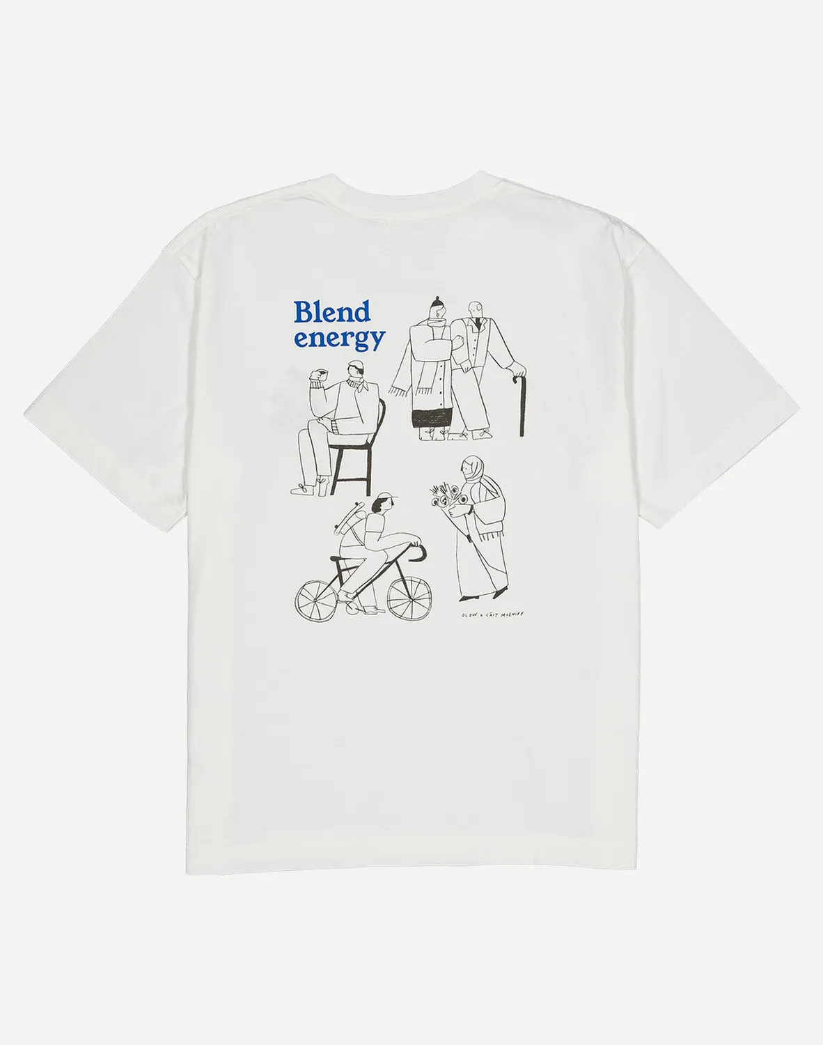 Olow Citizen t-shirt écru coton bio