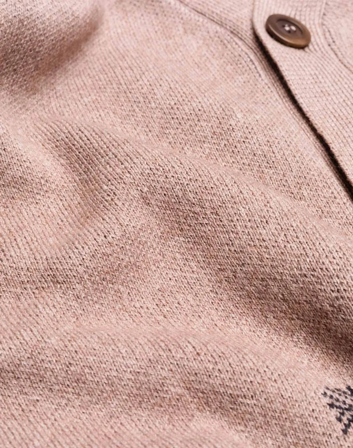 Olow Paysac cardigan taupe laine mérinos