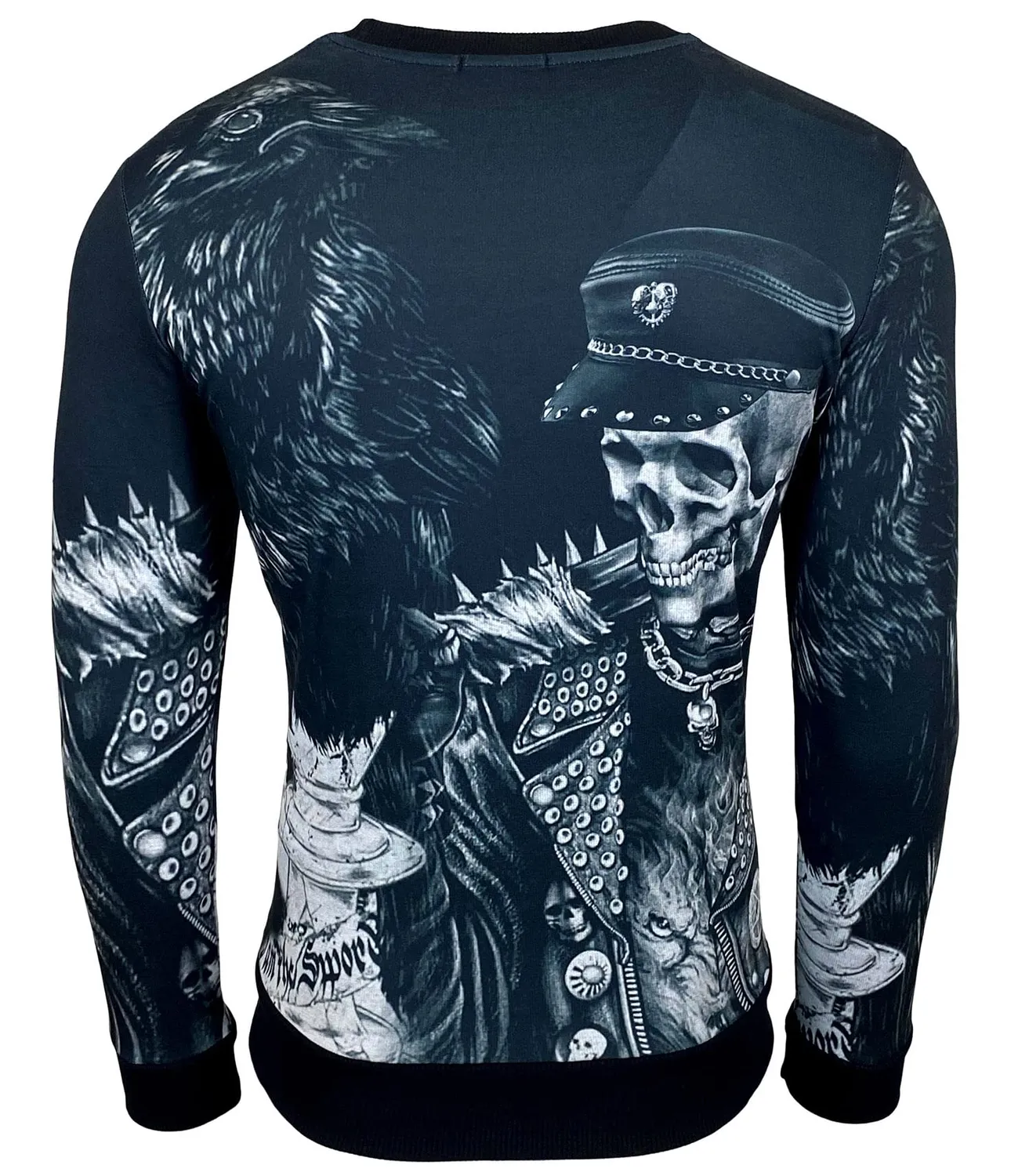 Subliminal Mode BX201 911 sweatshirt noir L strass
