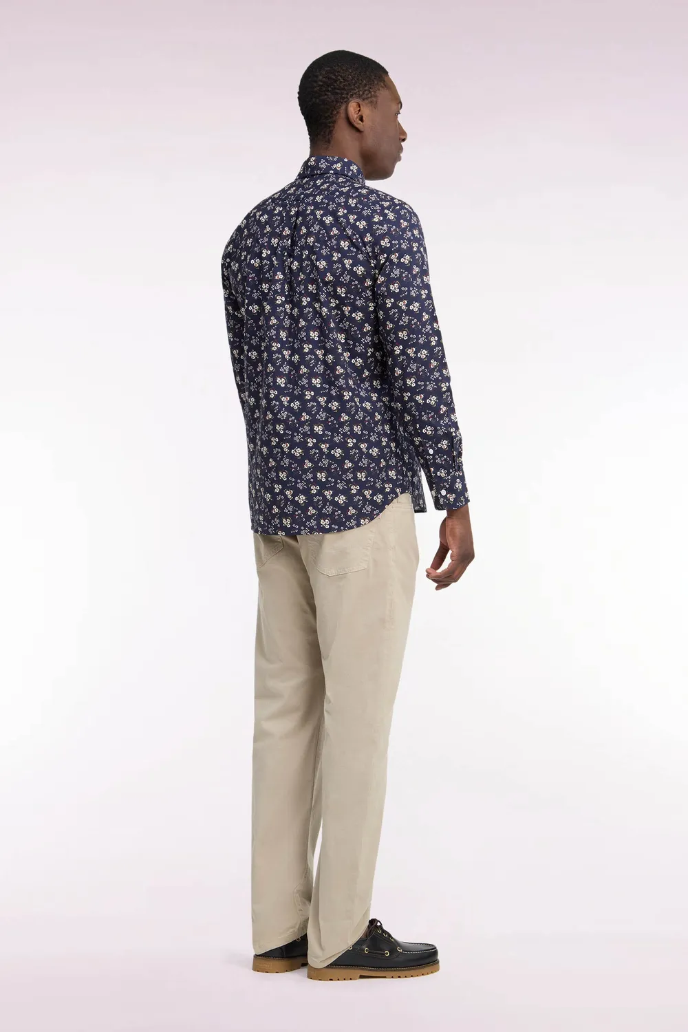 Eden Park Legend Rugby pantalon 5 poches beige stretch