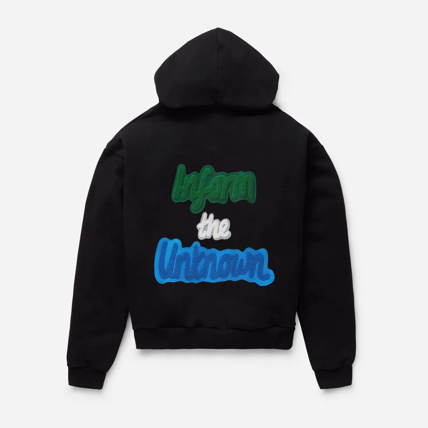 Labrum Sierra Leone hoodie homme noir coton zippé