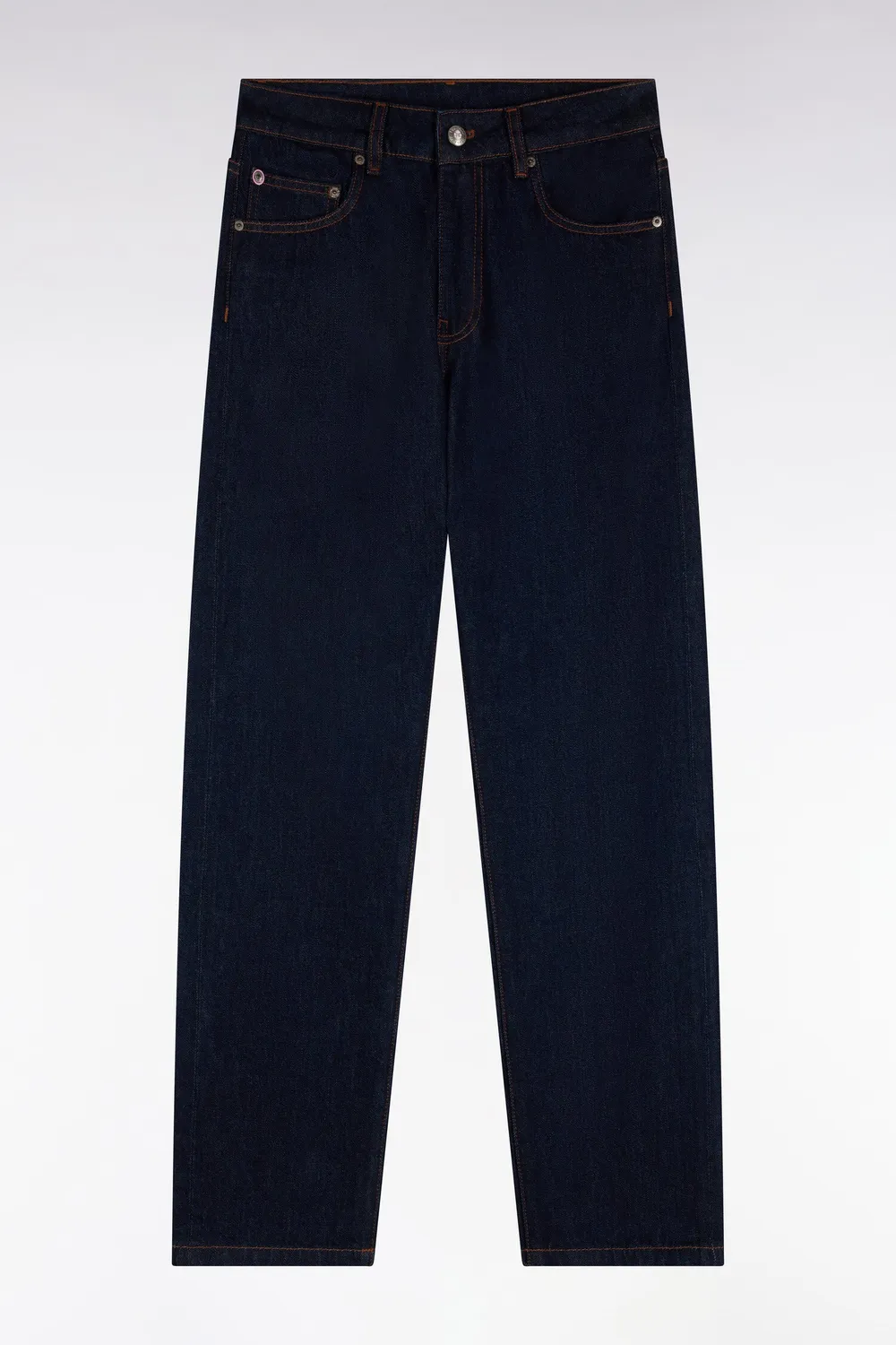 Eden Park Jean denim brut femme coupe regular mid-rise