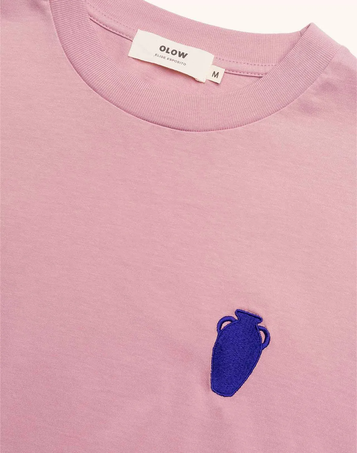 OLOW Melody t-shirt rose lila coton bio