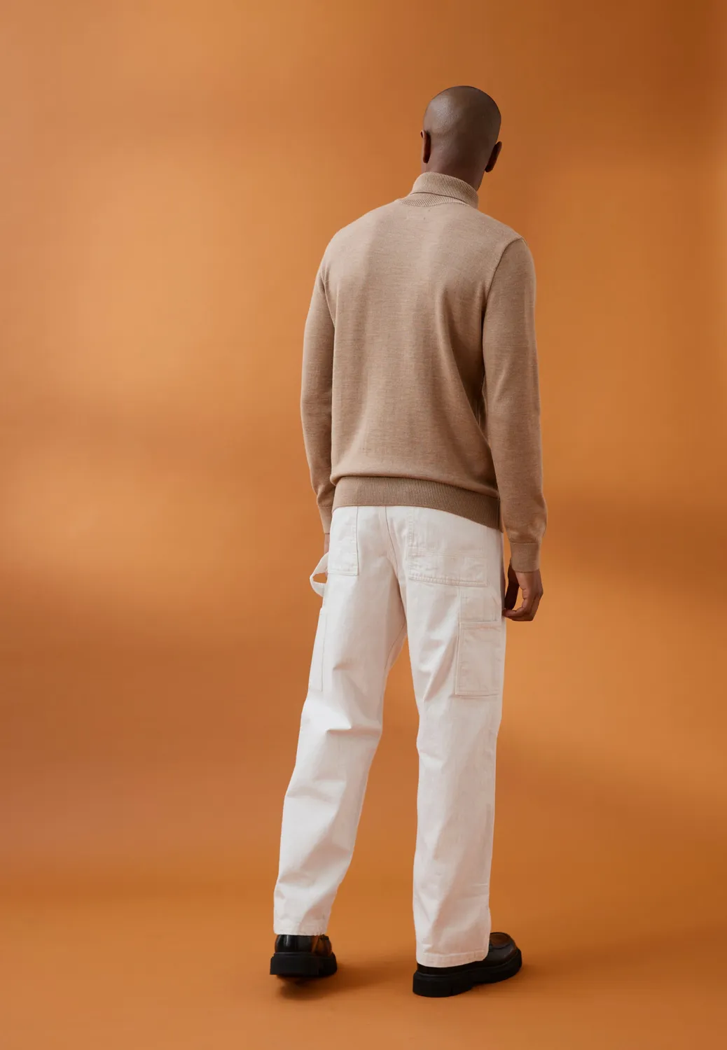 Loom Le pull col roulé pull laine mérinos