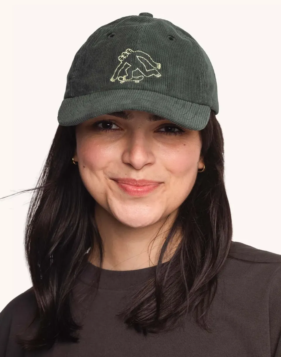 OLOW Cruising casquette vert mélèze velours