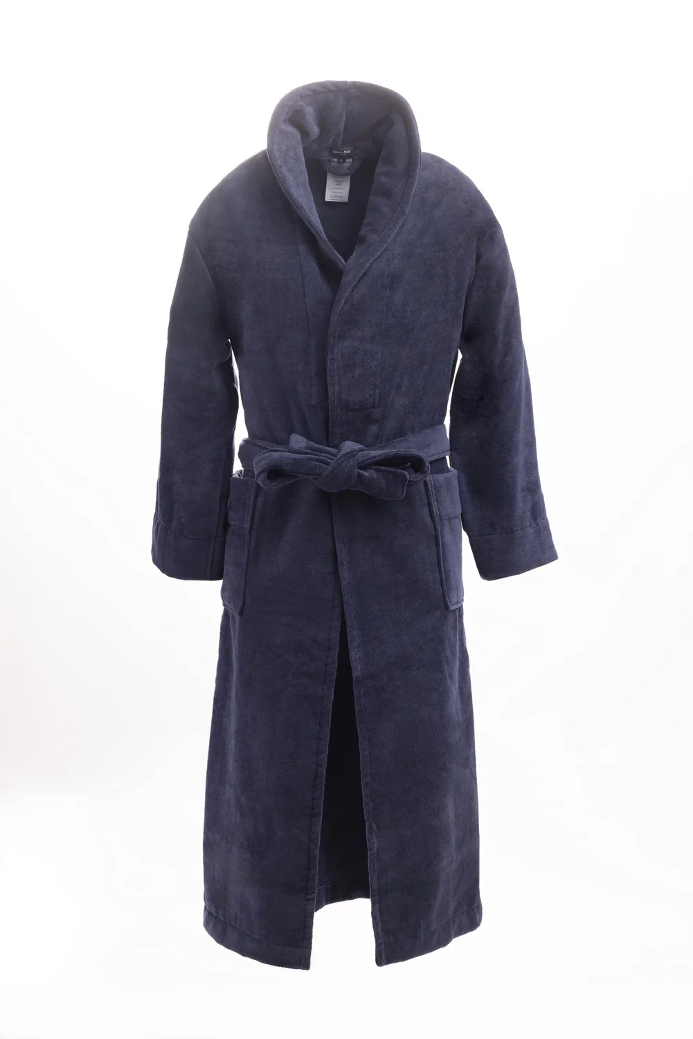Eden Park Peignoir coton éponge marine brodé unisexe