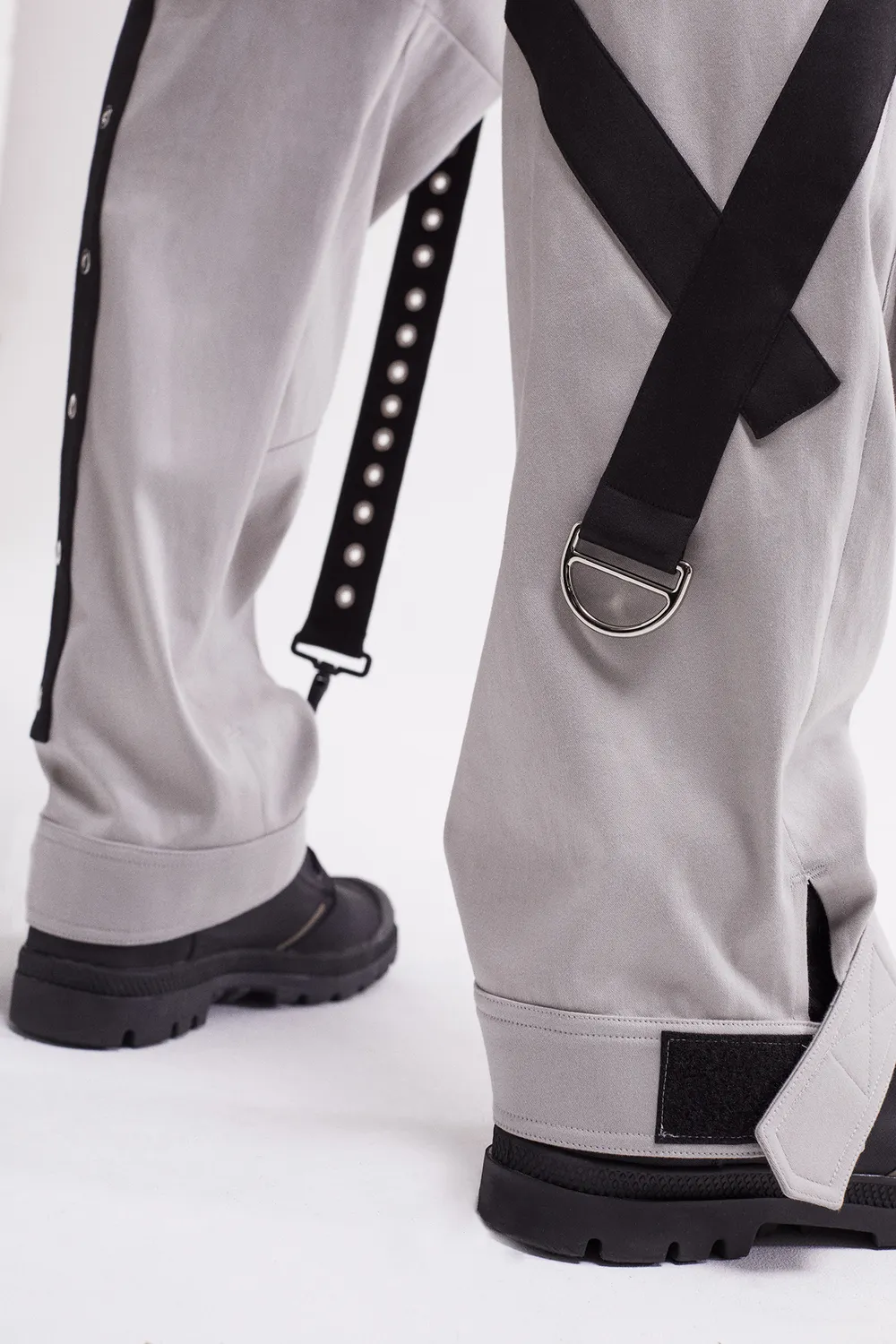 FRENCH DEAL Struktur pantalon coton à bandes streetwear
