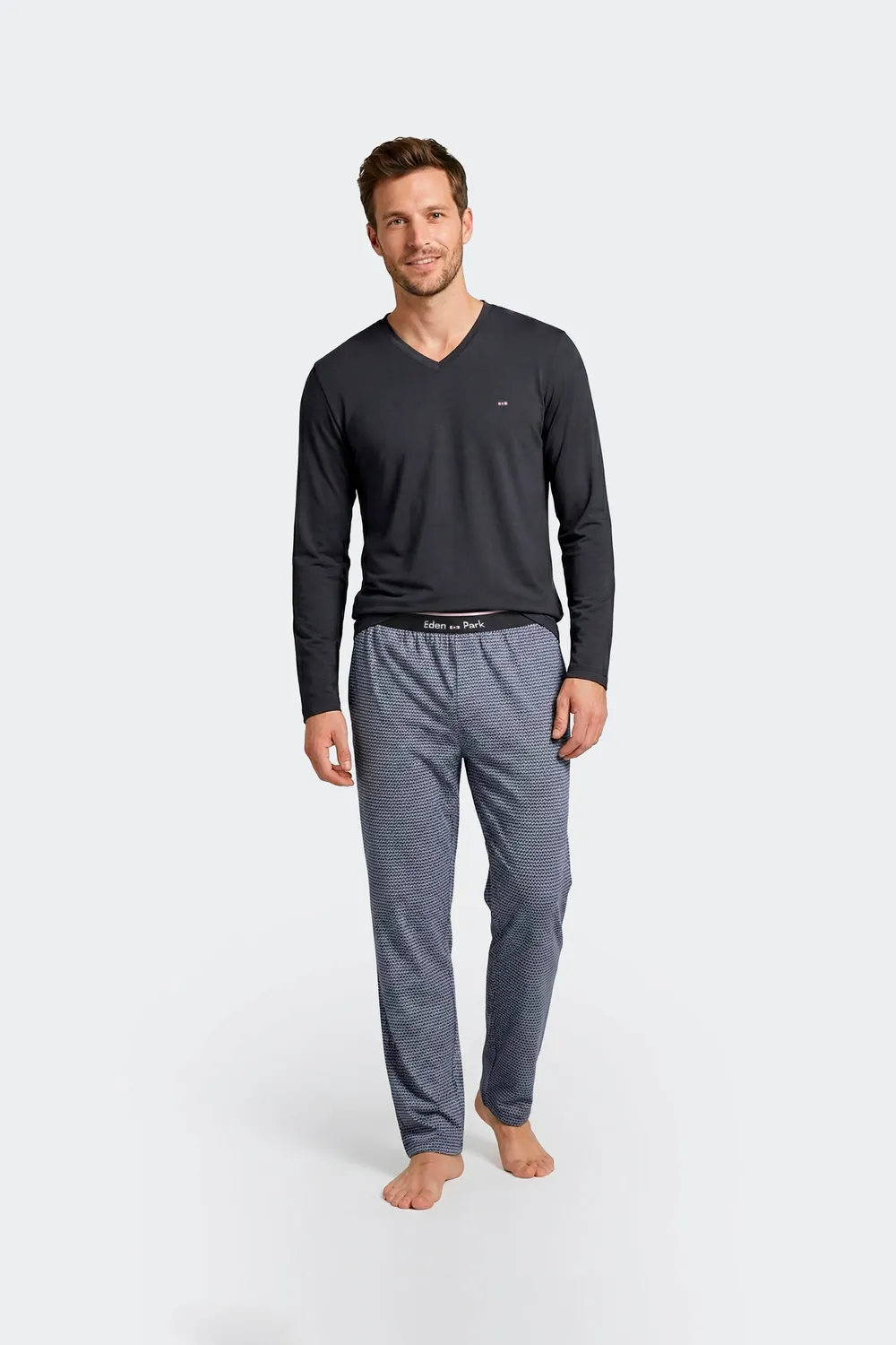 Eden Park H26SVEPY0007 pyjama marine rose coton