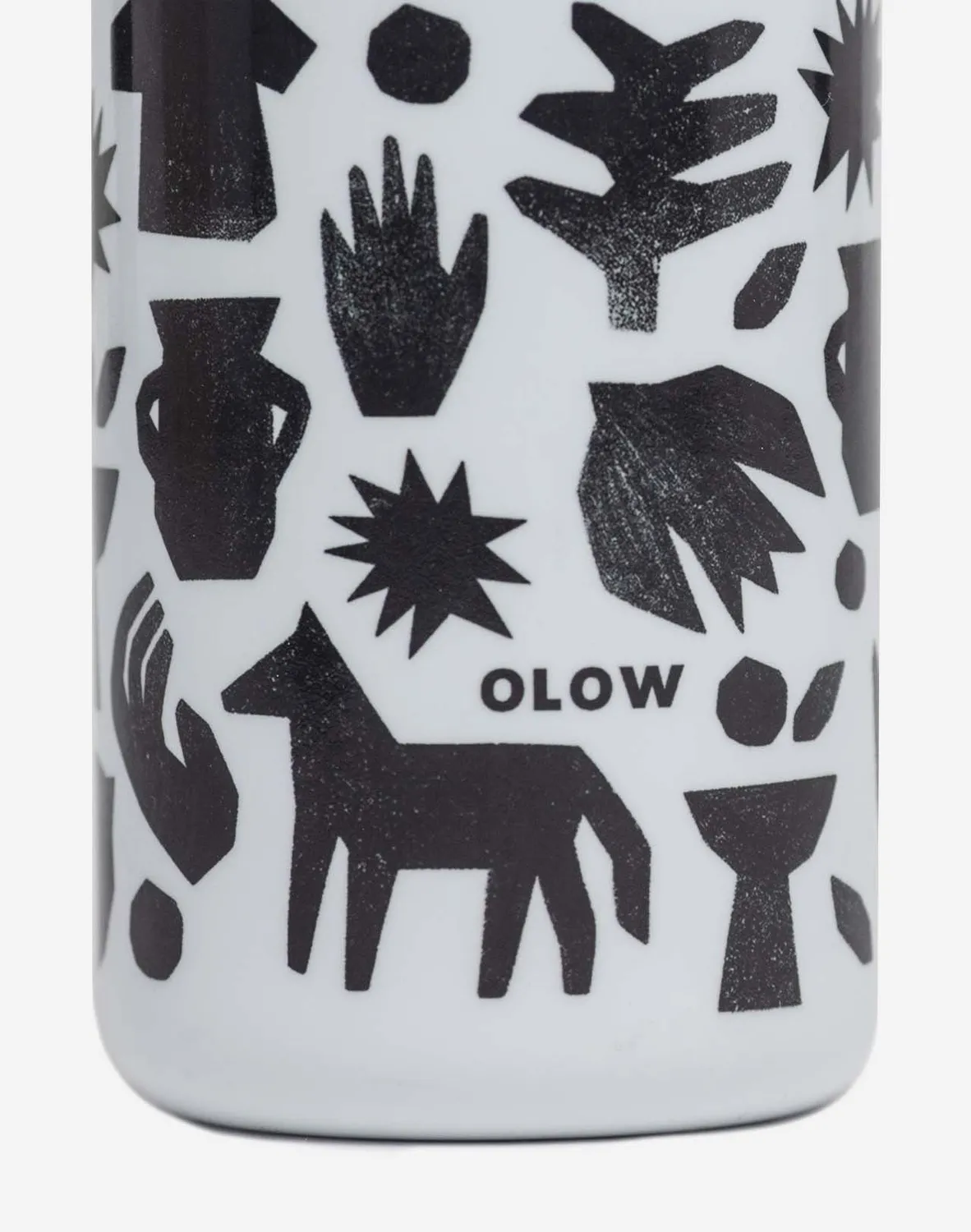 OLOW Glouglou gourde bicolore 50cl inox