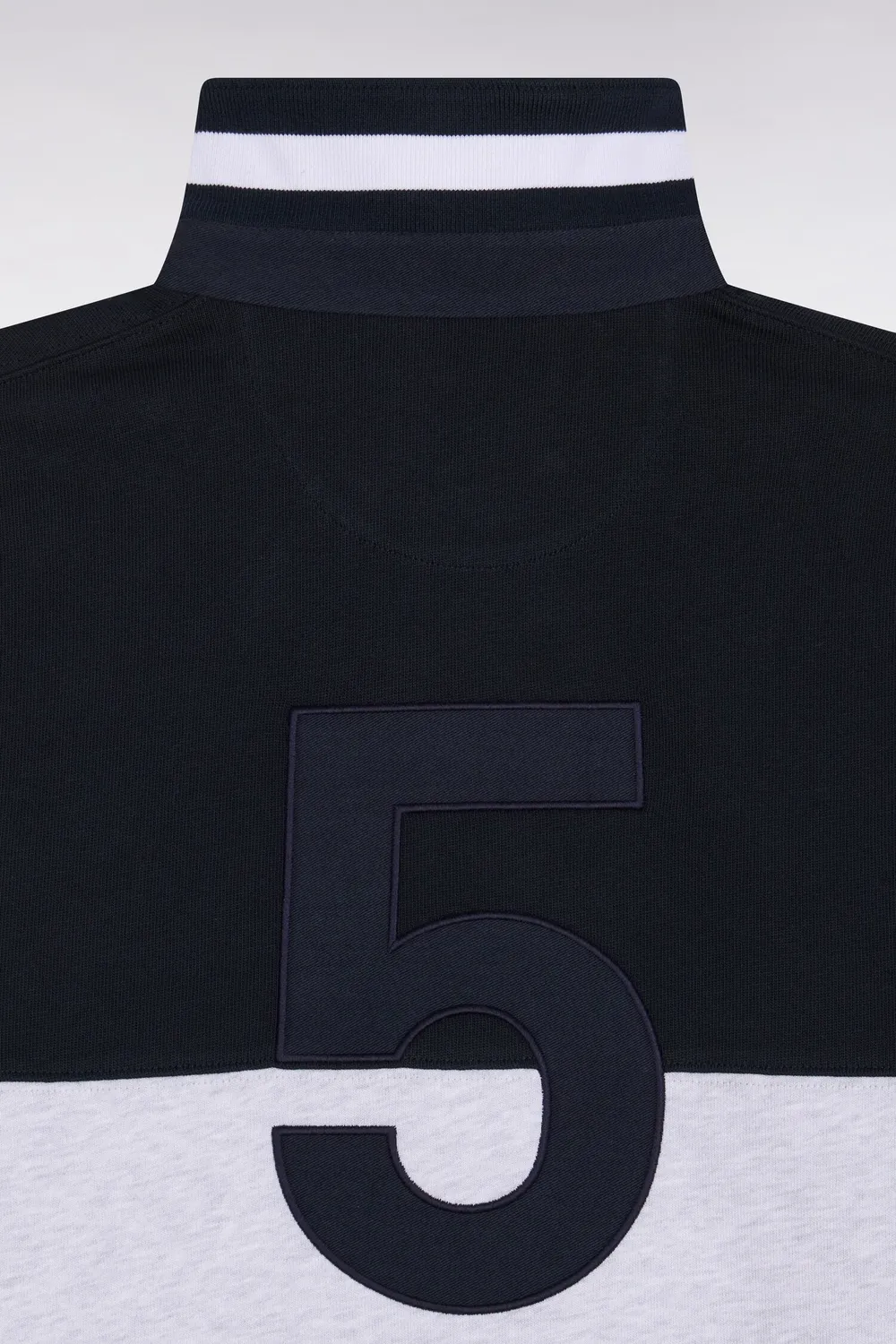 Eden Park Show Bizz maillot rugby marine jersey coton