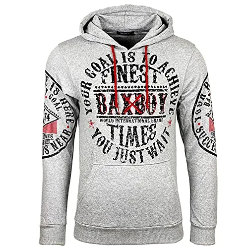 Subliminal Mode BX-950 sweat capuche Gris Clair
