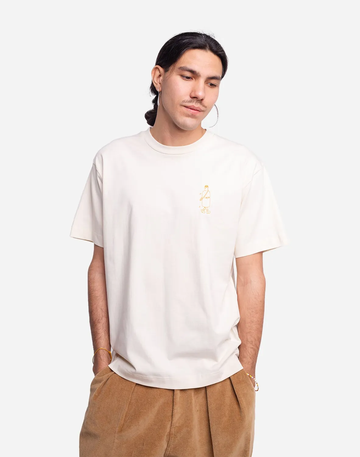 OLOW Hiking Trip t-shirt ivoire ample