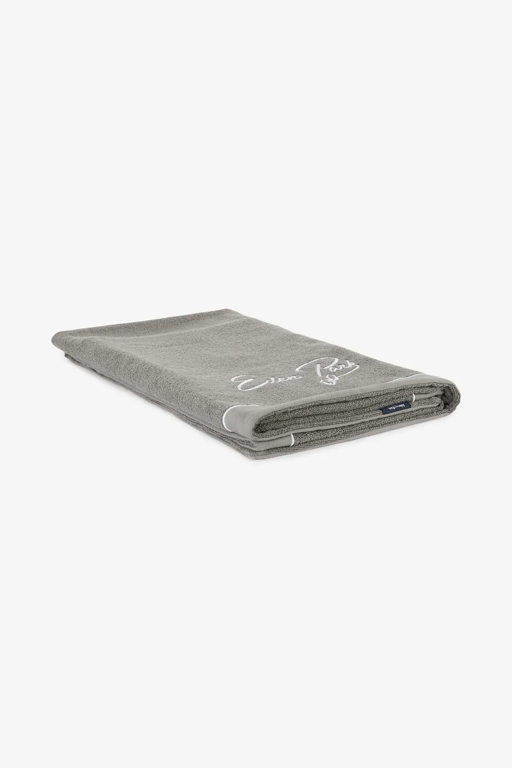 Eden Park serviette bain grise 100x50 coton