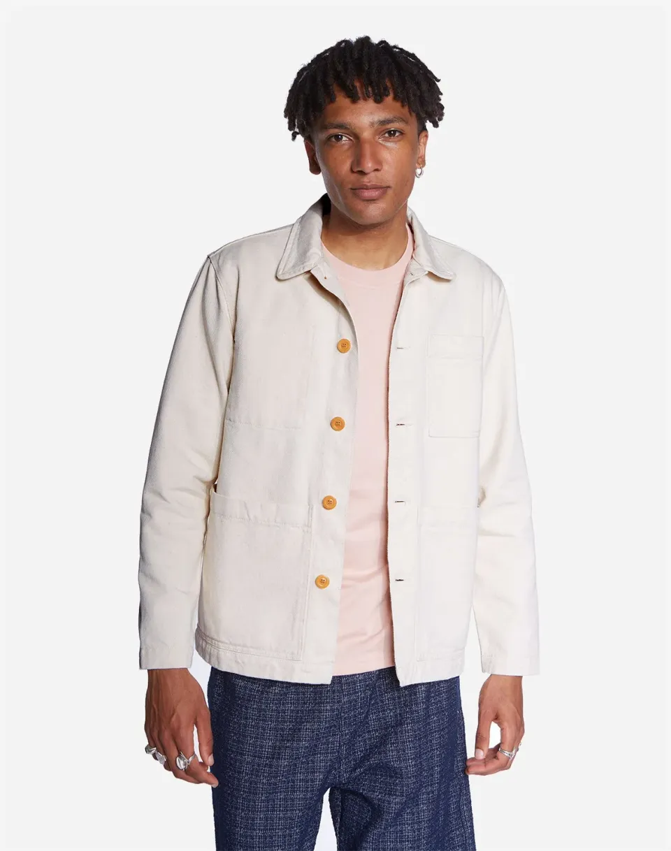 OLOW Chucalescu veste travail écrue coton bio