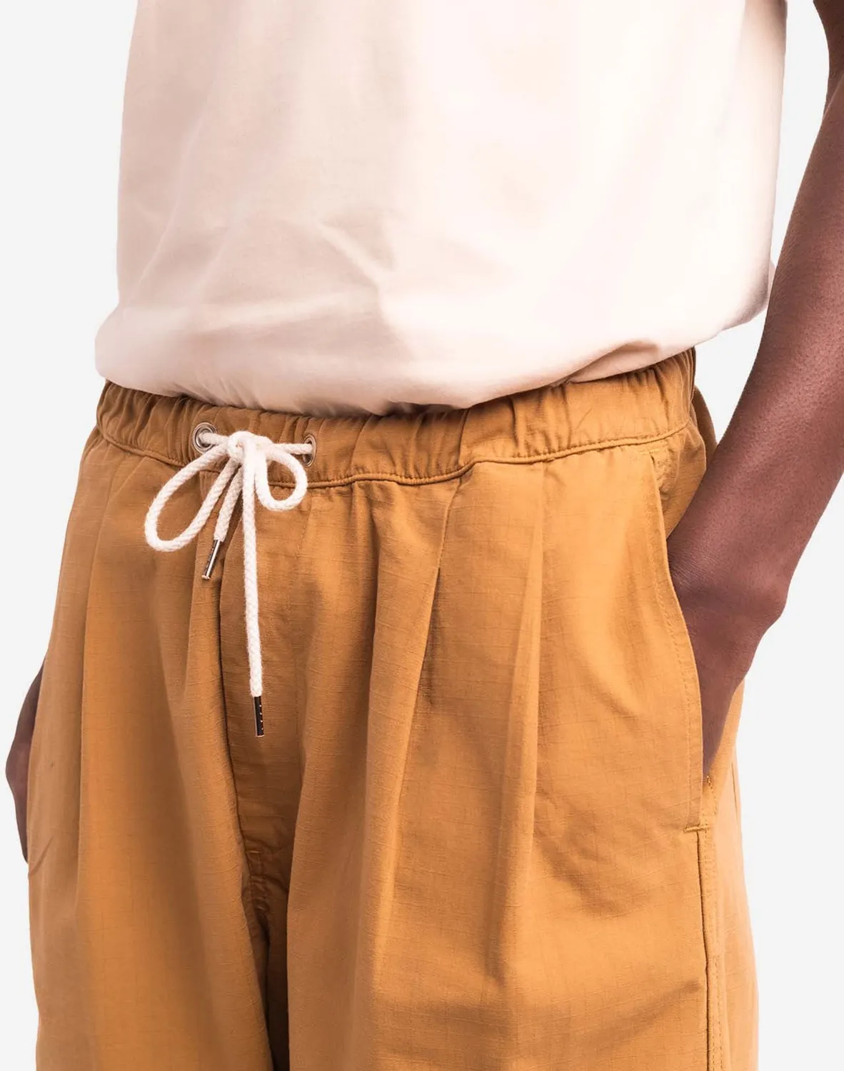 OLOW Bruce pantalon camel coton bio