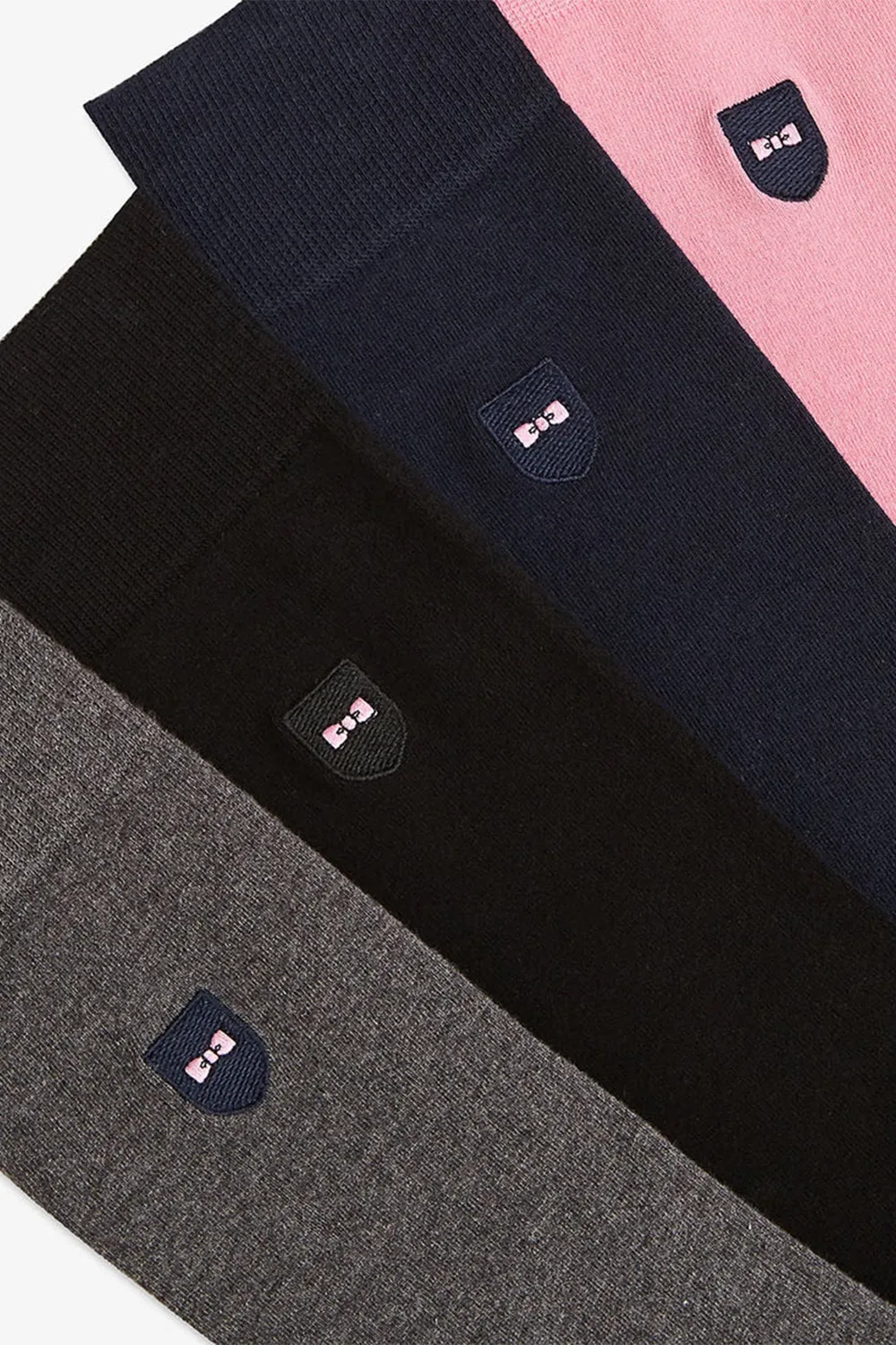 Eden Park chaussettes coton unies coffret 4 paires