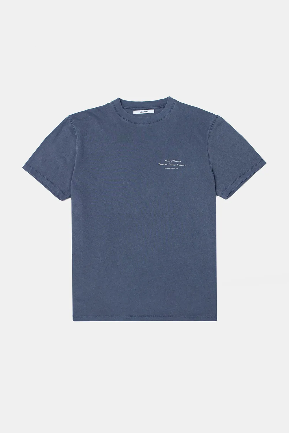 Edmmond Studios Stones t-shirt homme bleu marine délavé