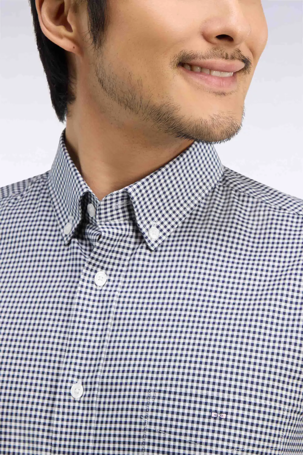 Eden Park Legend Rugby H26CHECL0031 chemise homme marine vichy