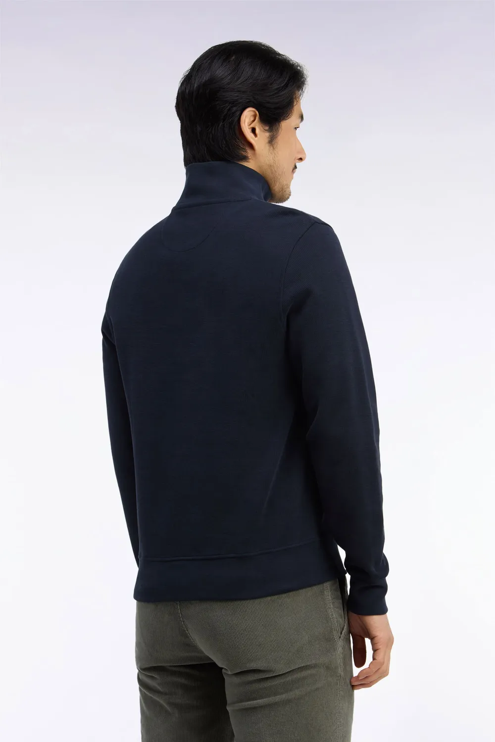 Eden Park H26MAISW0002 sweat marine col camionneur