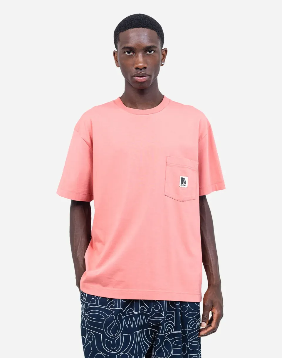 OLOW Japo t-shirt rose mineral coton bio