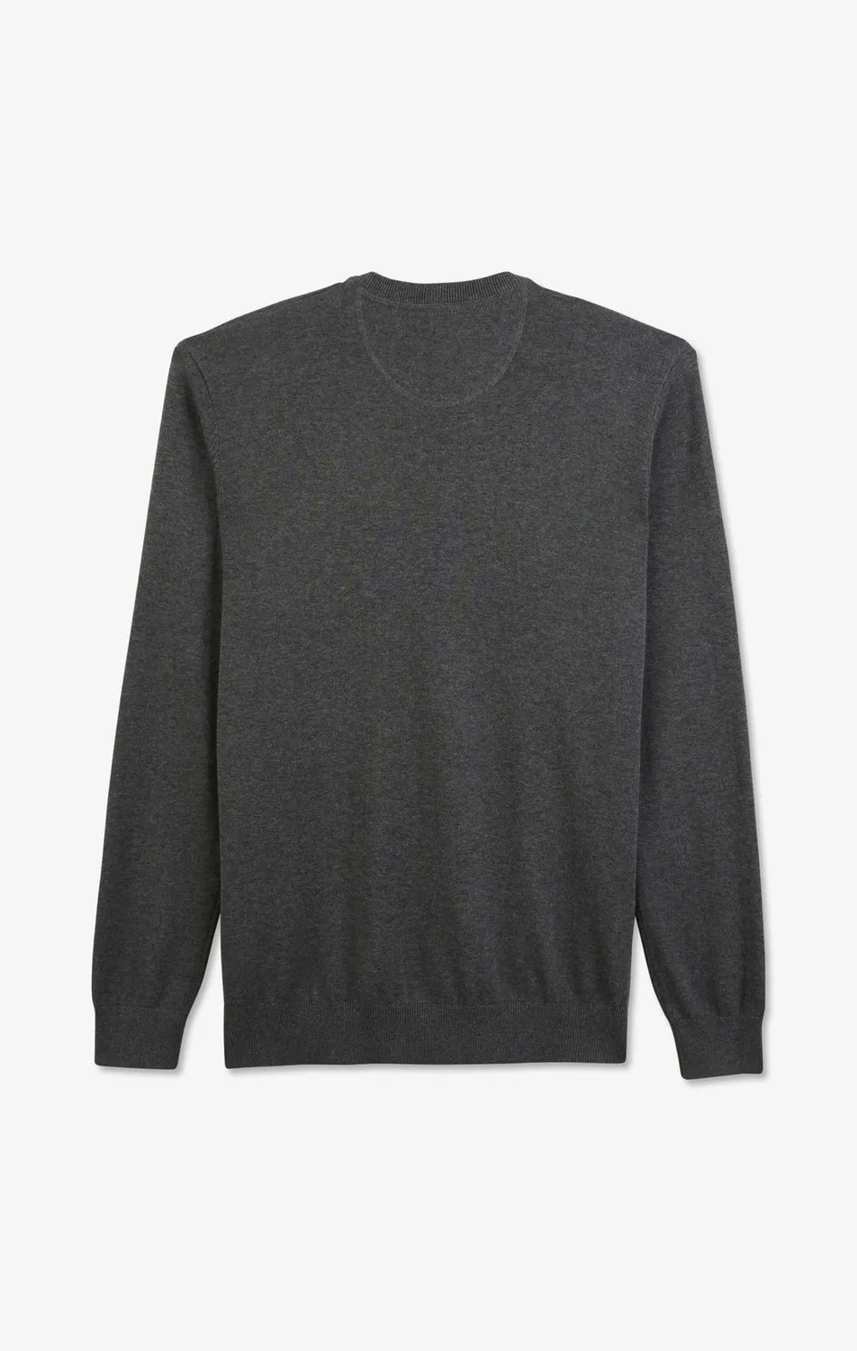 Eden Park pull gris col rond coton homme regular