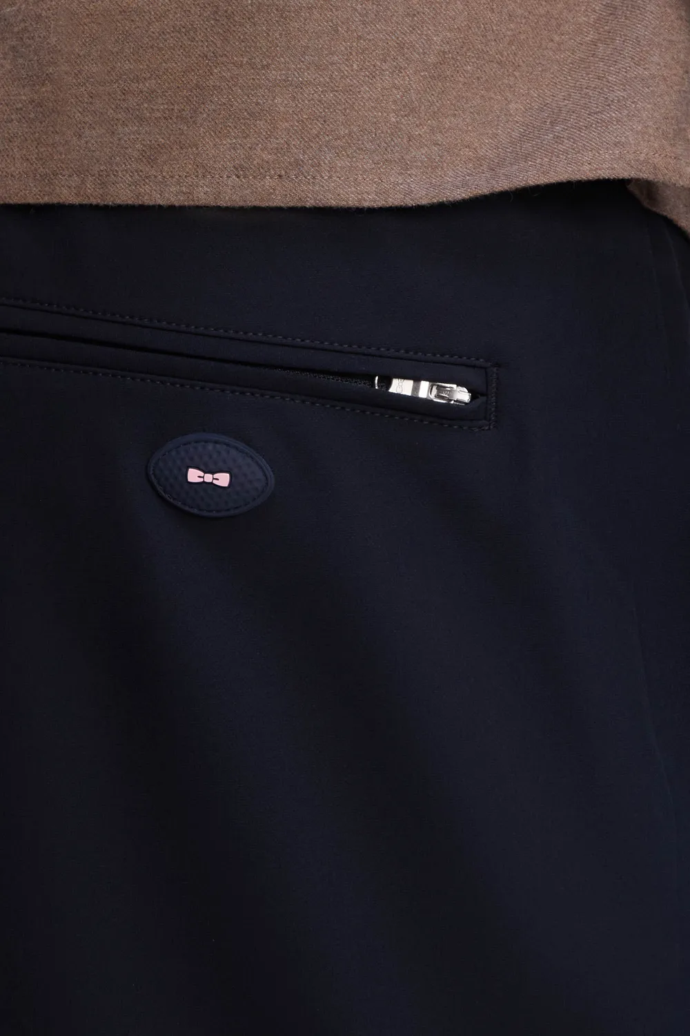 Eden Park Golf pantalon nylon stretch marine coupe modern