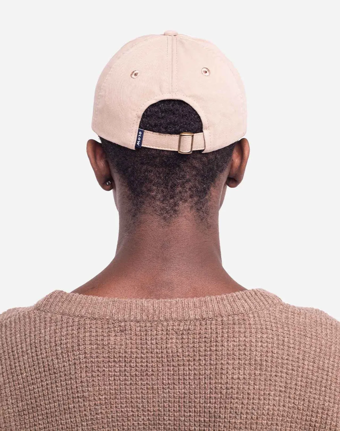 OLOW Tourteau casquette six panel beige coton