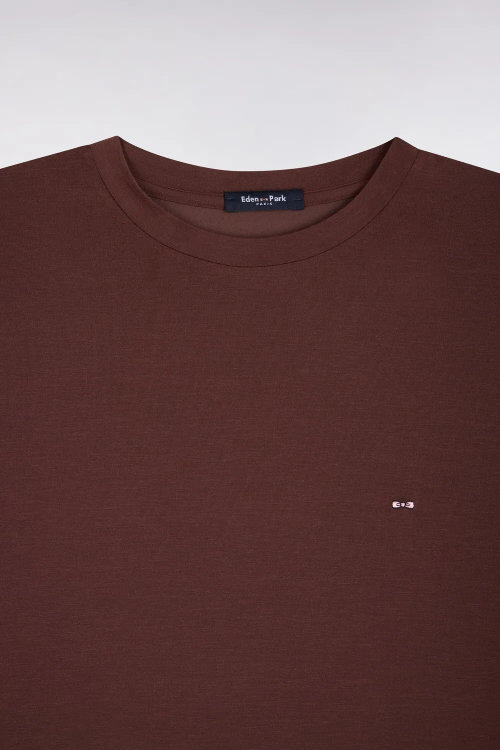 Eden Park Club Classique t-shirt marron modal ample femme