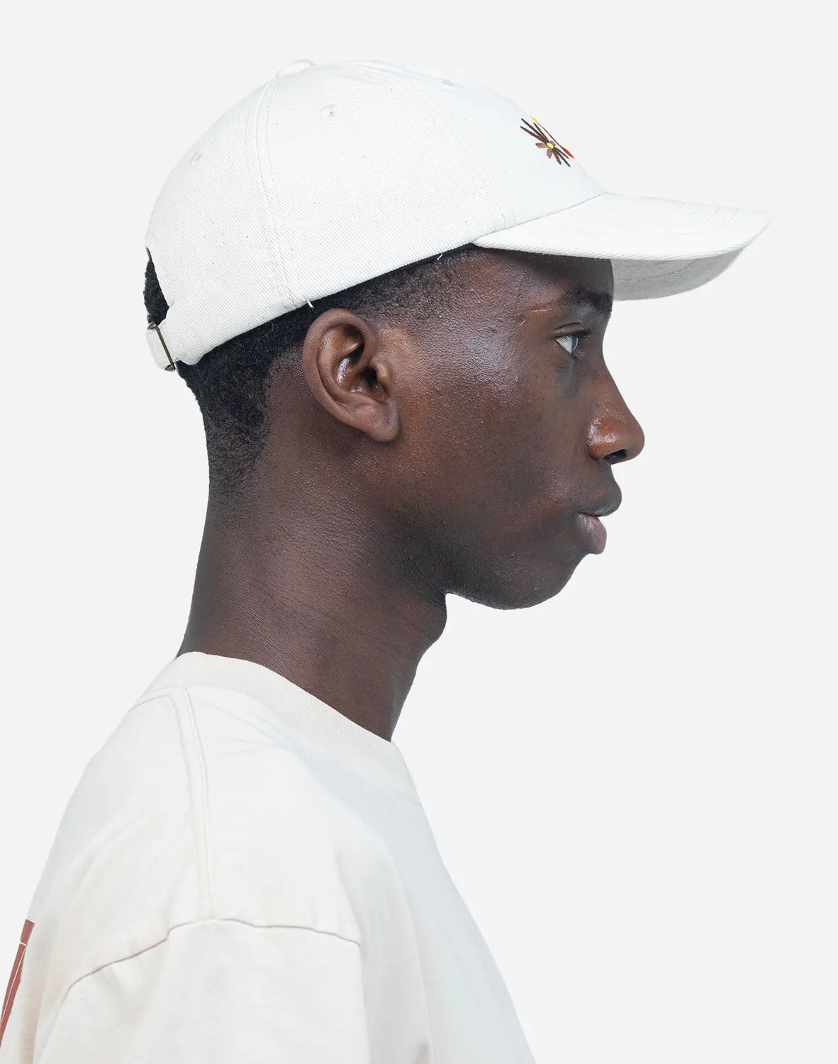 OLOW Six Panel Pictures casquette écru coton