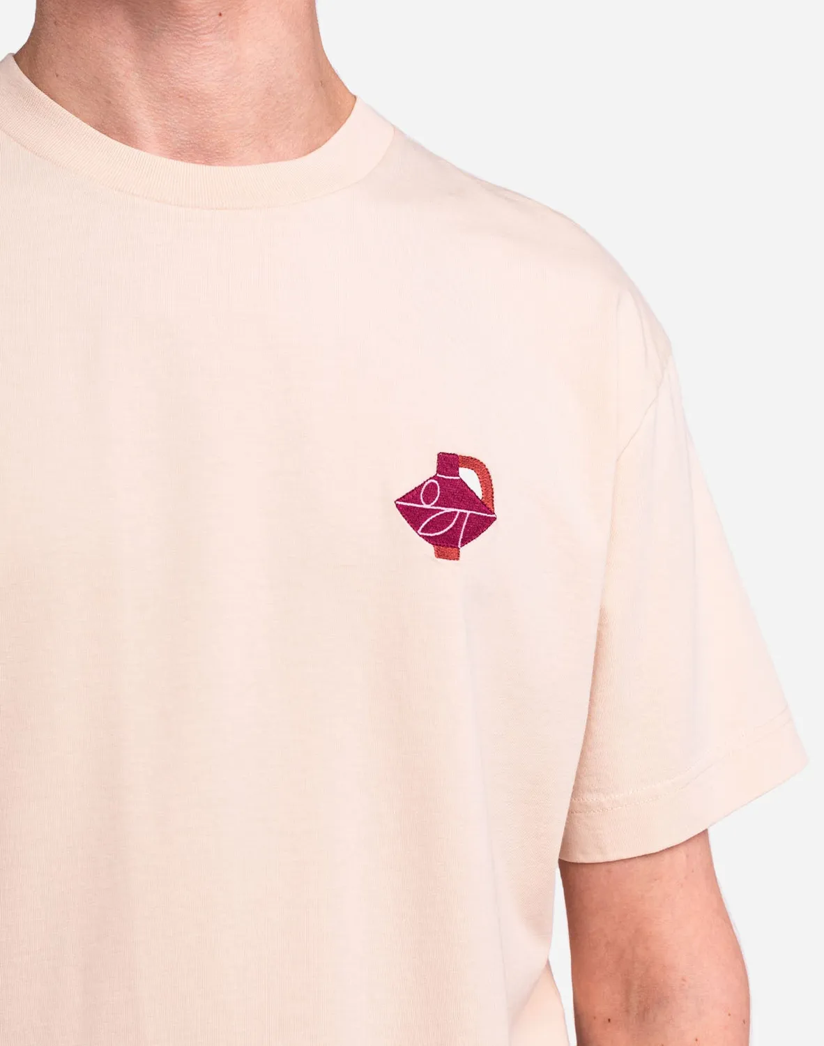 Olow Soleil d'hiver t-shirt crème ample