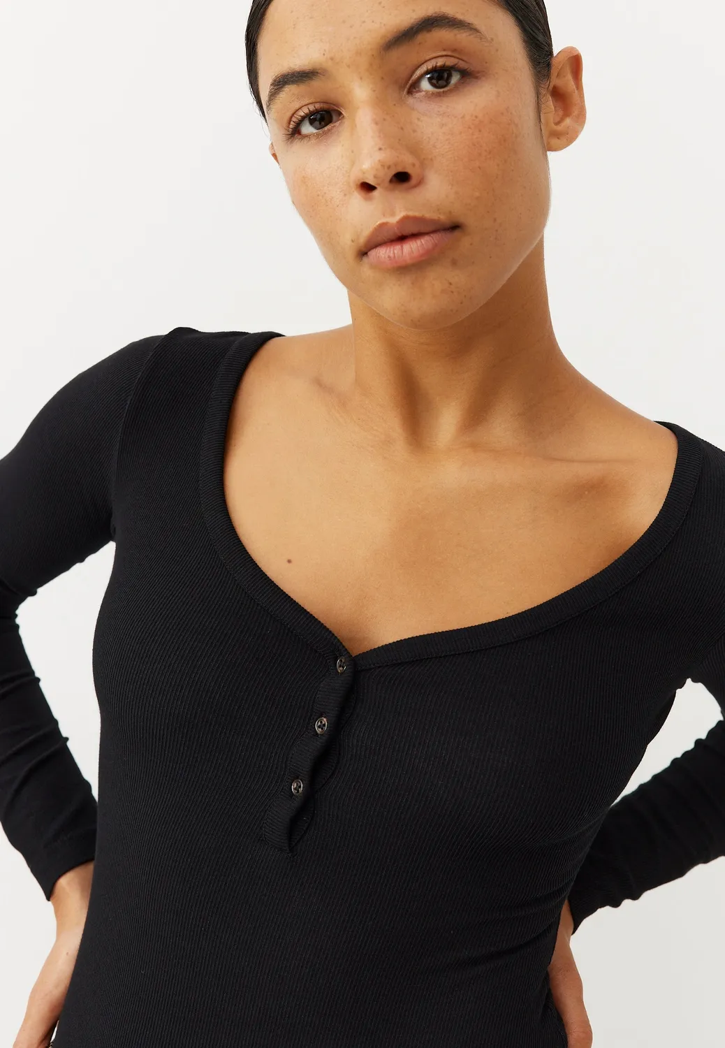 Loom Le body body modal manches longues