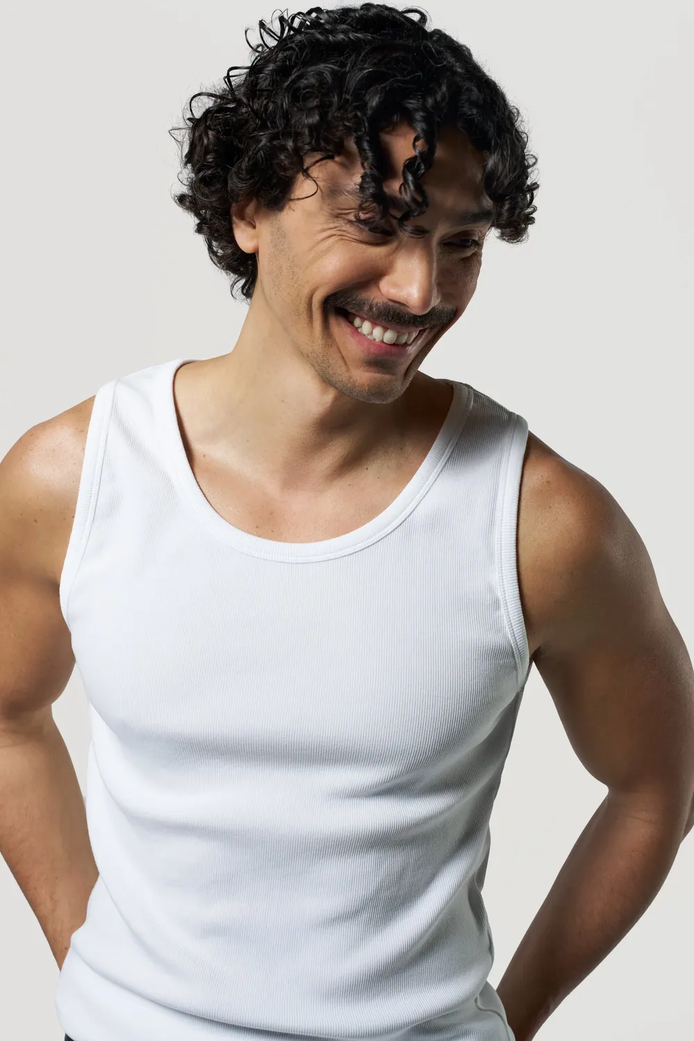Loom Le marcel débardeur coton bio blanc