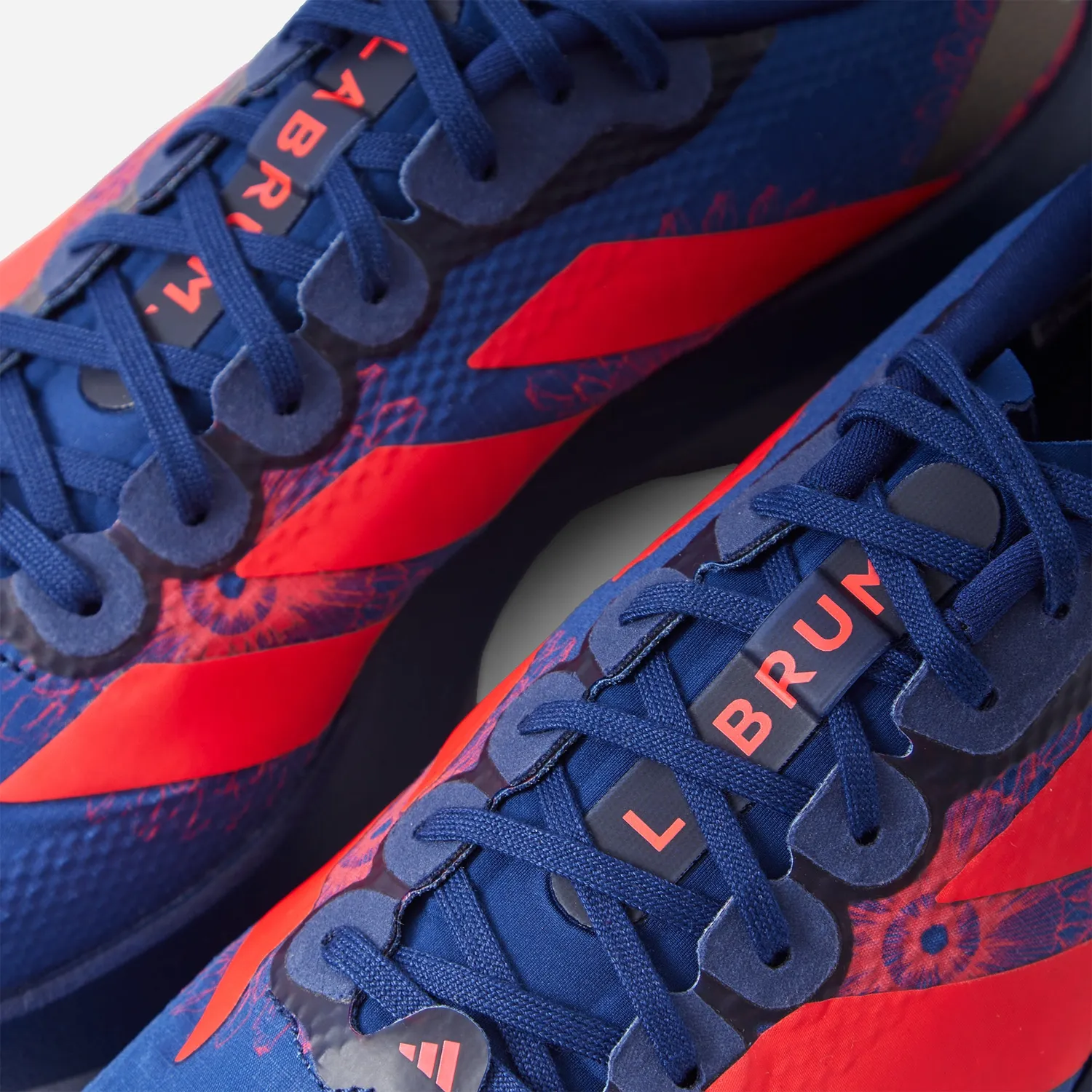 Labrum Adizero EVO SL chaussures running bleu marine imprimé