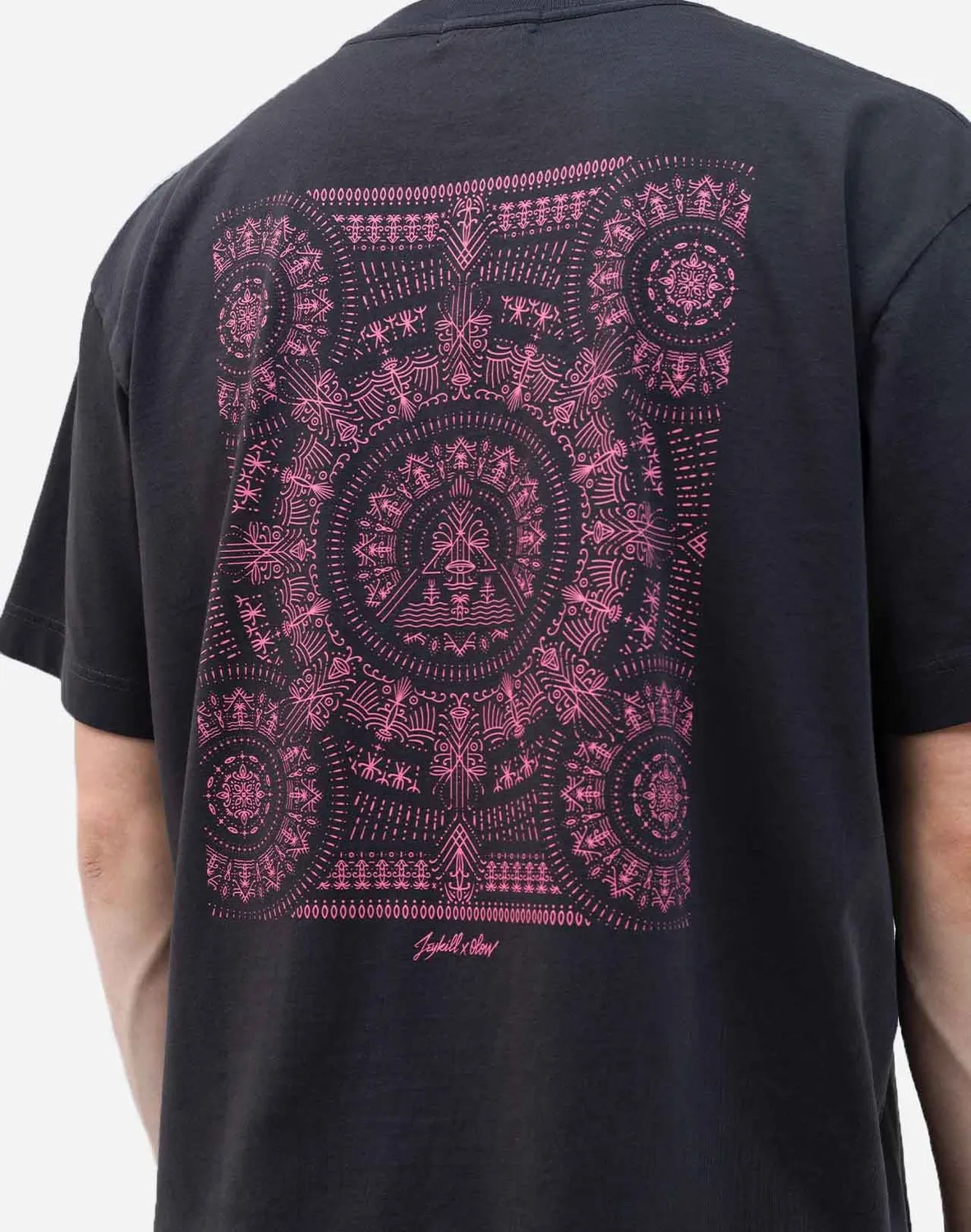 OLOW Gaya t-shirt ample noir carbone coton bio