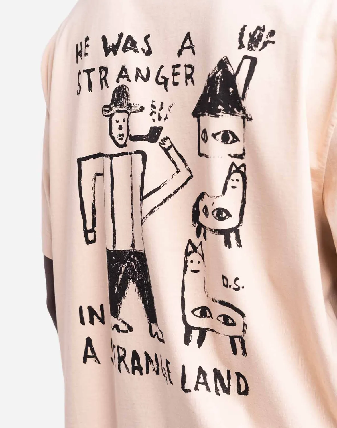 OLOW Stranger t-shirt ample crème coton bio