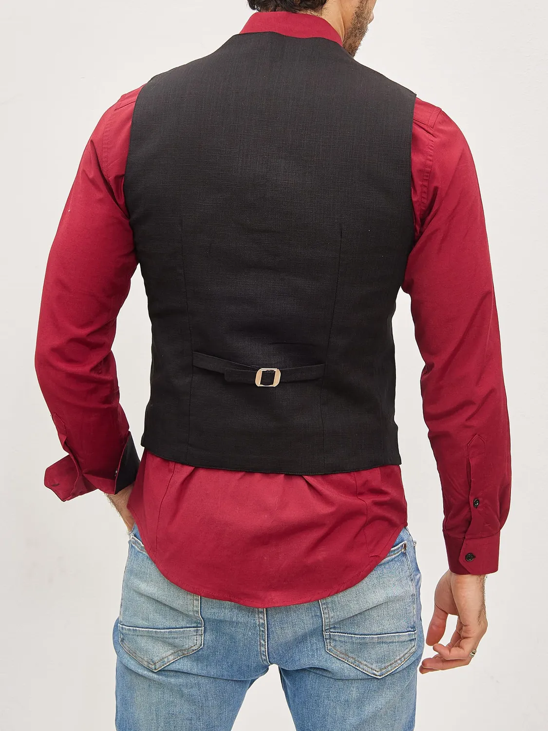 Subliminal Mode RN33 chemise cravate gilet homme