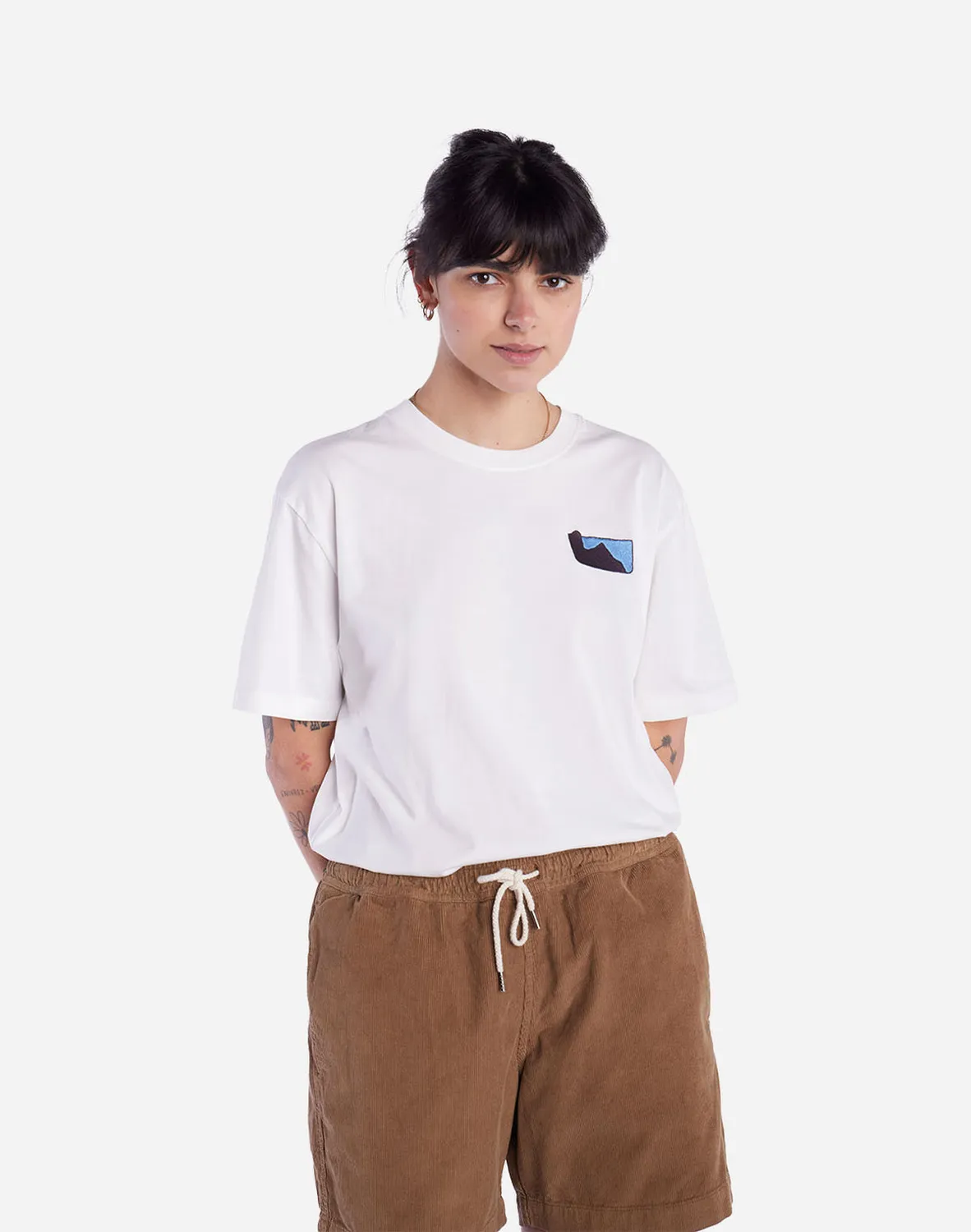 OLOW Swedish House t-shirt écru coton