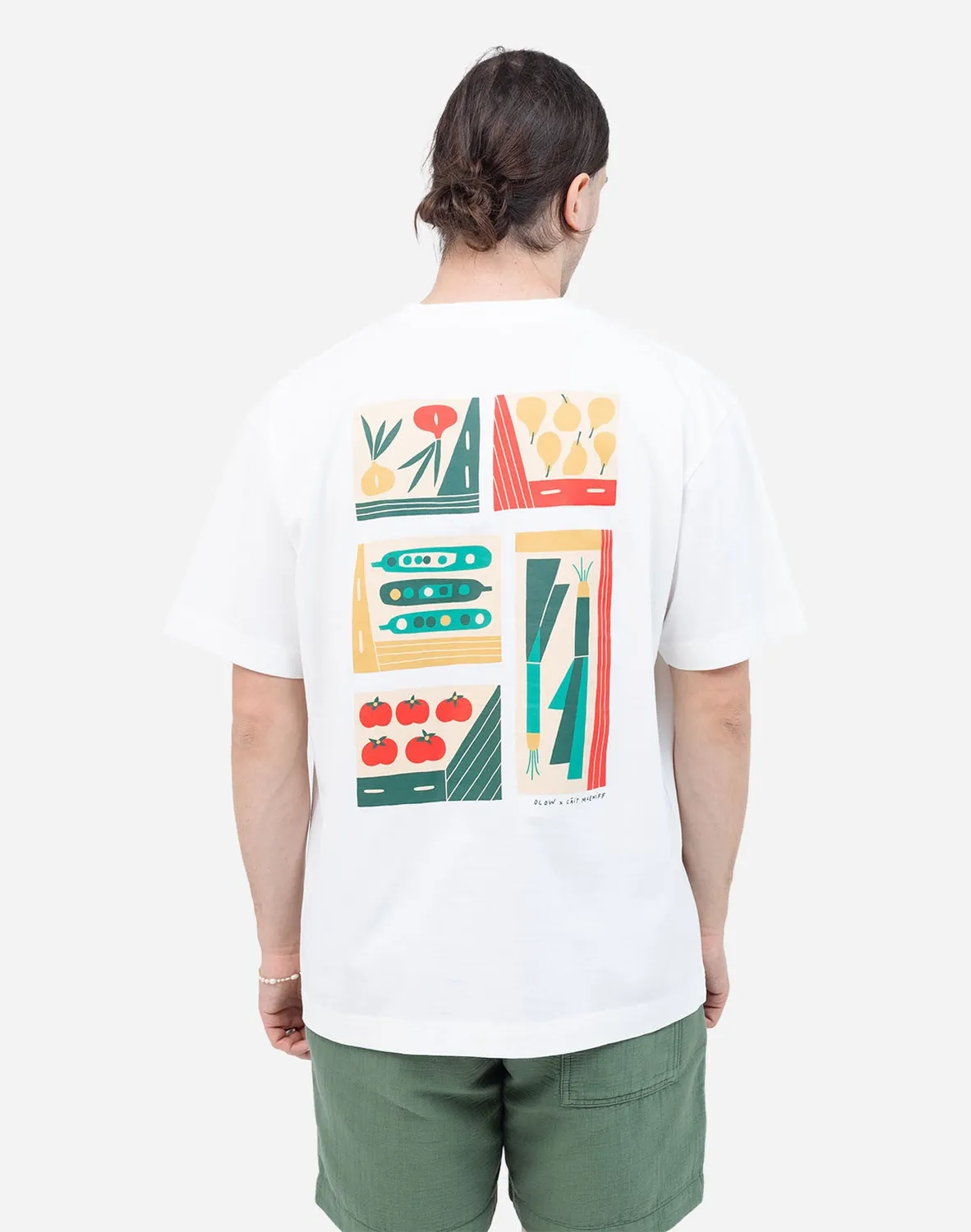OLOW Harvest t-shirt ample écru coton bio