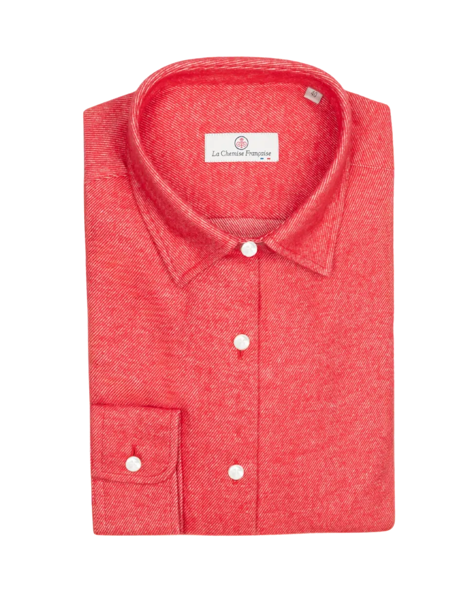 La Chemise Française Flanelle Rouge chemisier femme chaude