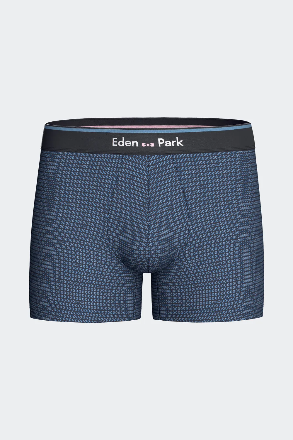 Eden Park lot 2 boxers coton marine imprimé