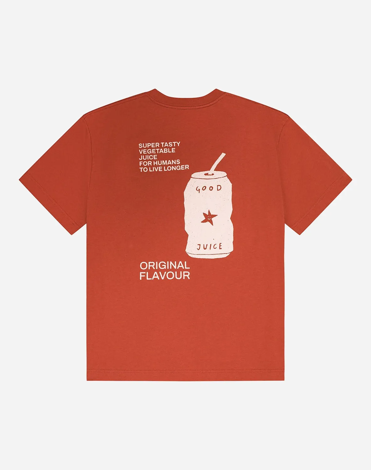 OLOW Flavour t-shirt ample rouille coton bio