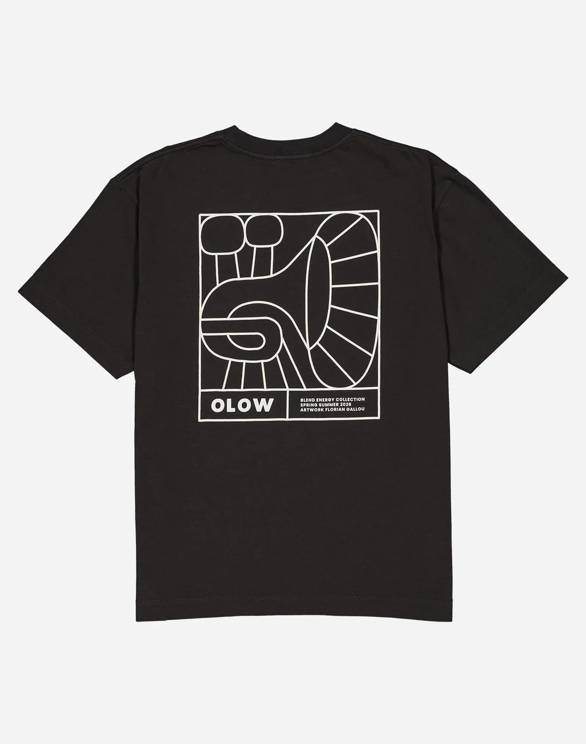 Olow Jazzy t-shirt noir carbone coton bio