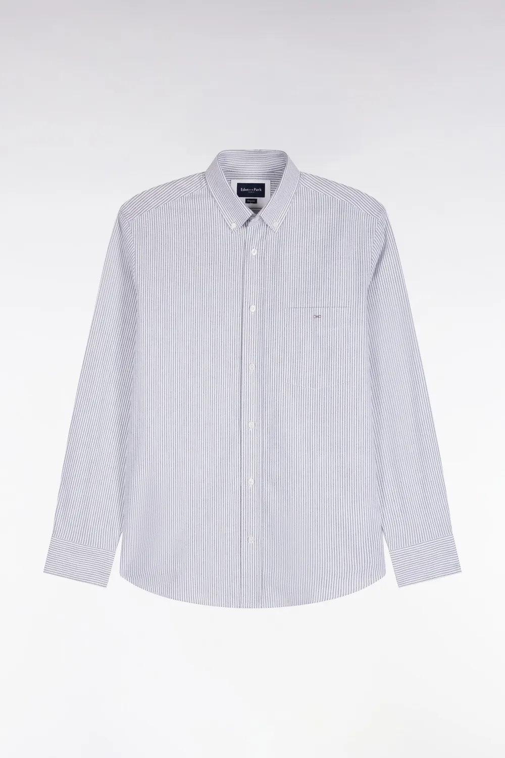 Eden Park Tradi Preppy chemise homme rayures marine droite