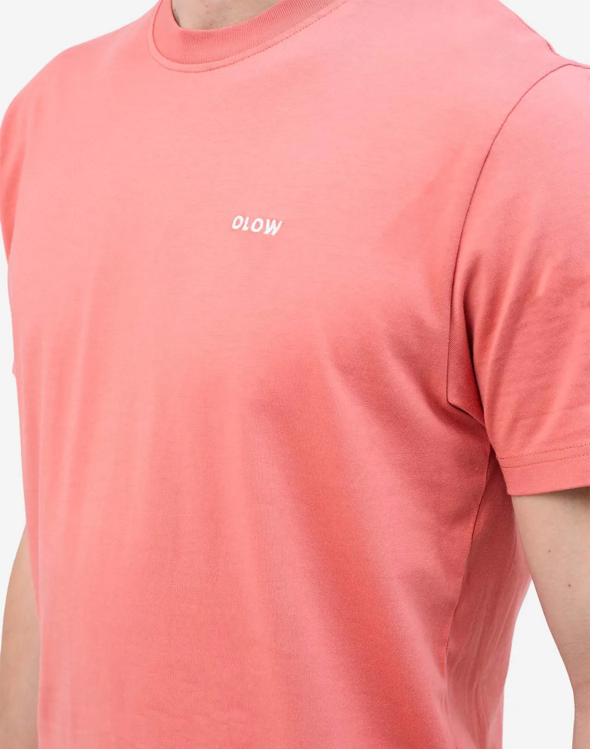 OLOW Portrait t-shirt rose minéral coton bio