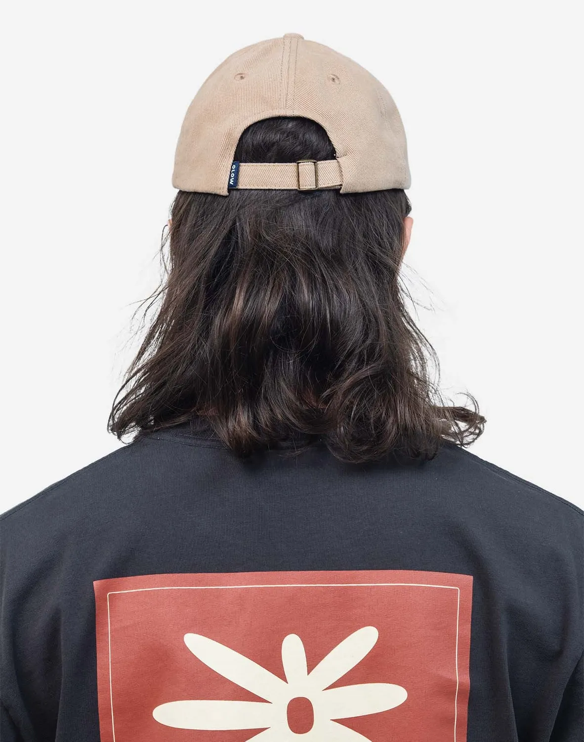 OLOW Kiss casquette six panel sable coton
