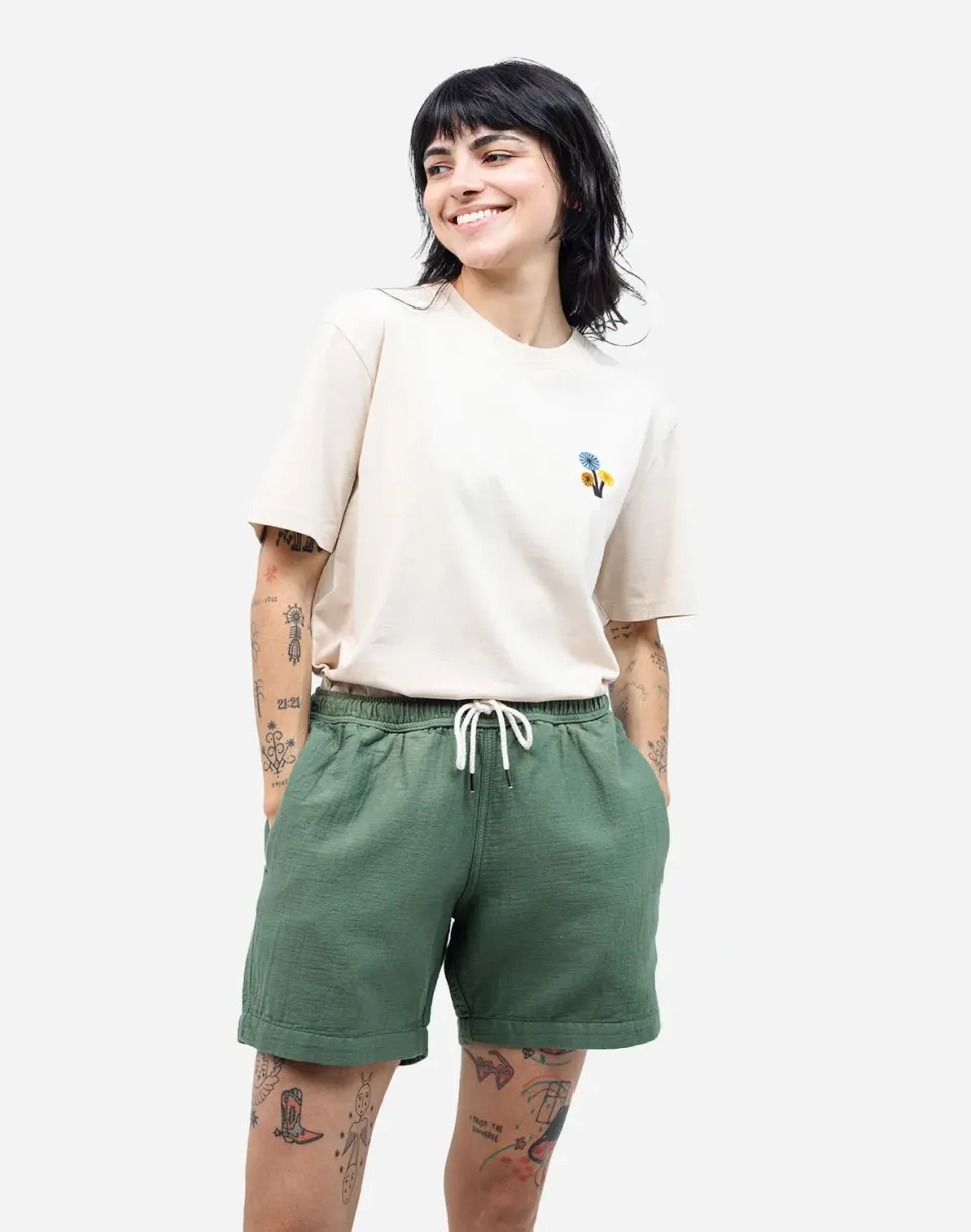 OLOW Ecosystem t-shirt homme crème coton bio
