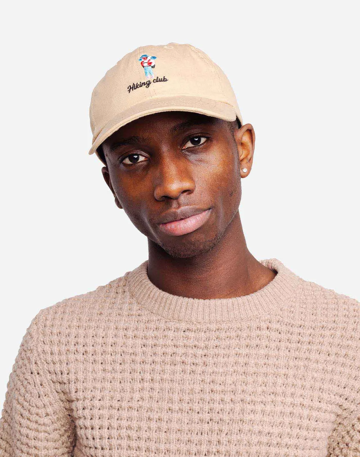 OLOW Hiking Club casquette sable vintage