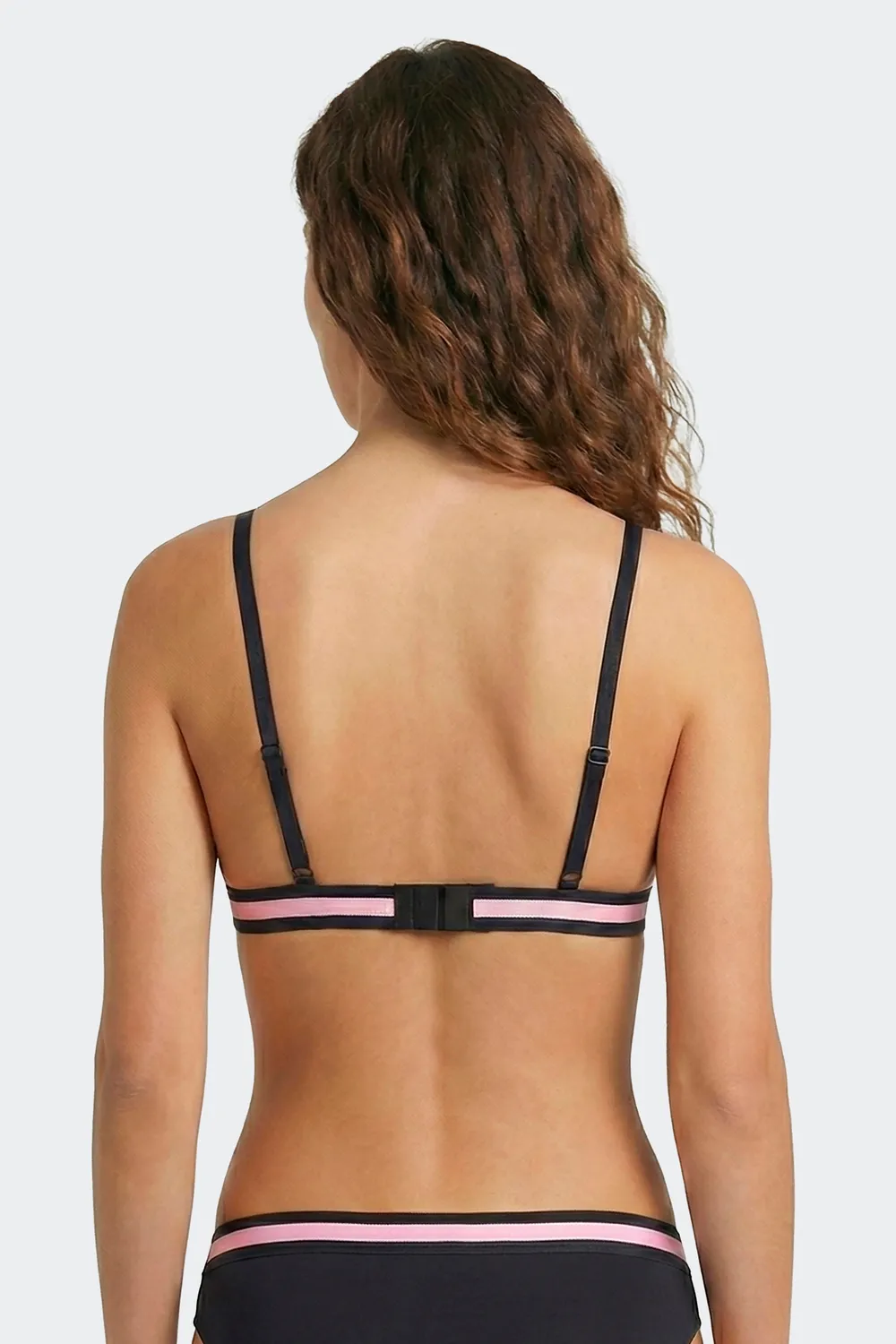 Eden Park soutien-gorge triangle coton stretch marine