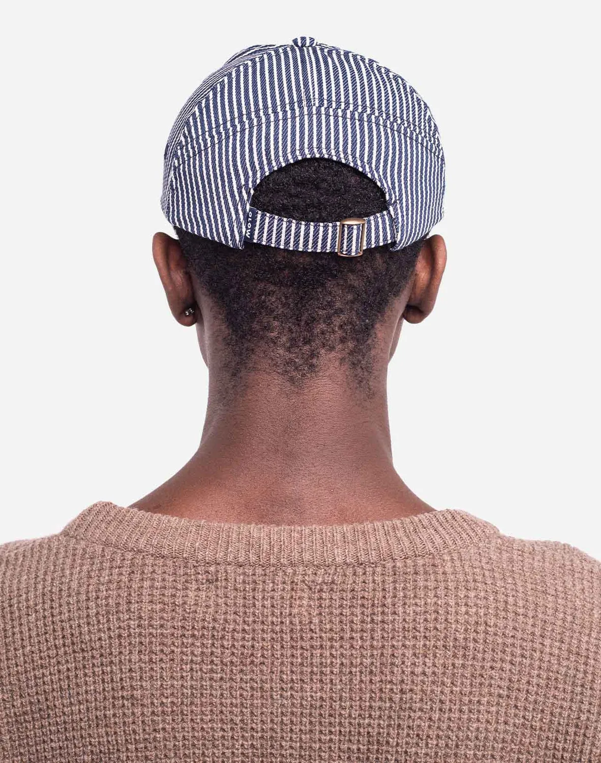 OLOW Flag casquette denim rayé matelassé